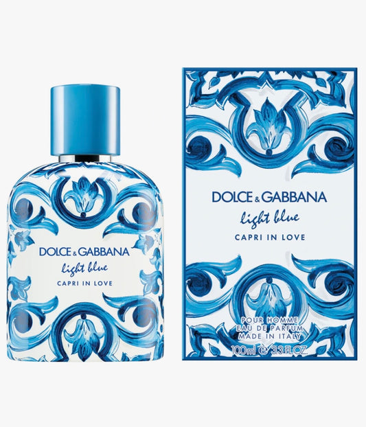 DOLCE & GABBANA Light Blue Capri In Love Pour Homme EDP